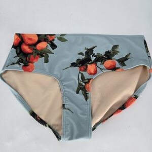 Albion clementin oranges swim suit bottoms size large